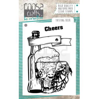 COOSA Crafts Clear Stamps - Tasting beer